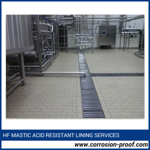Hf Mastic Acid Resistant Floor Lining Services